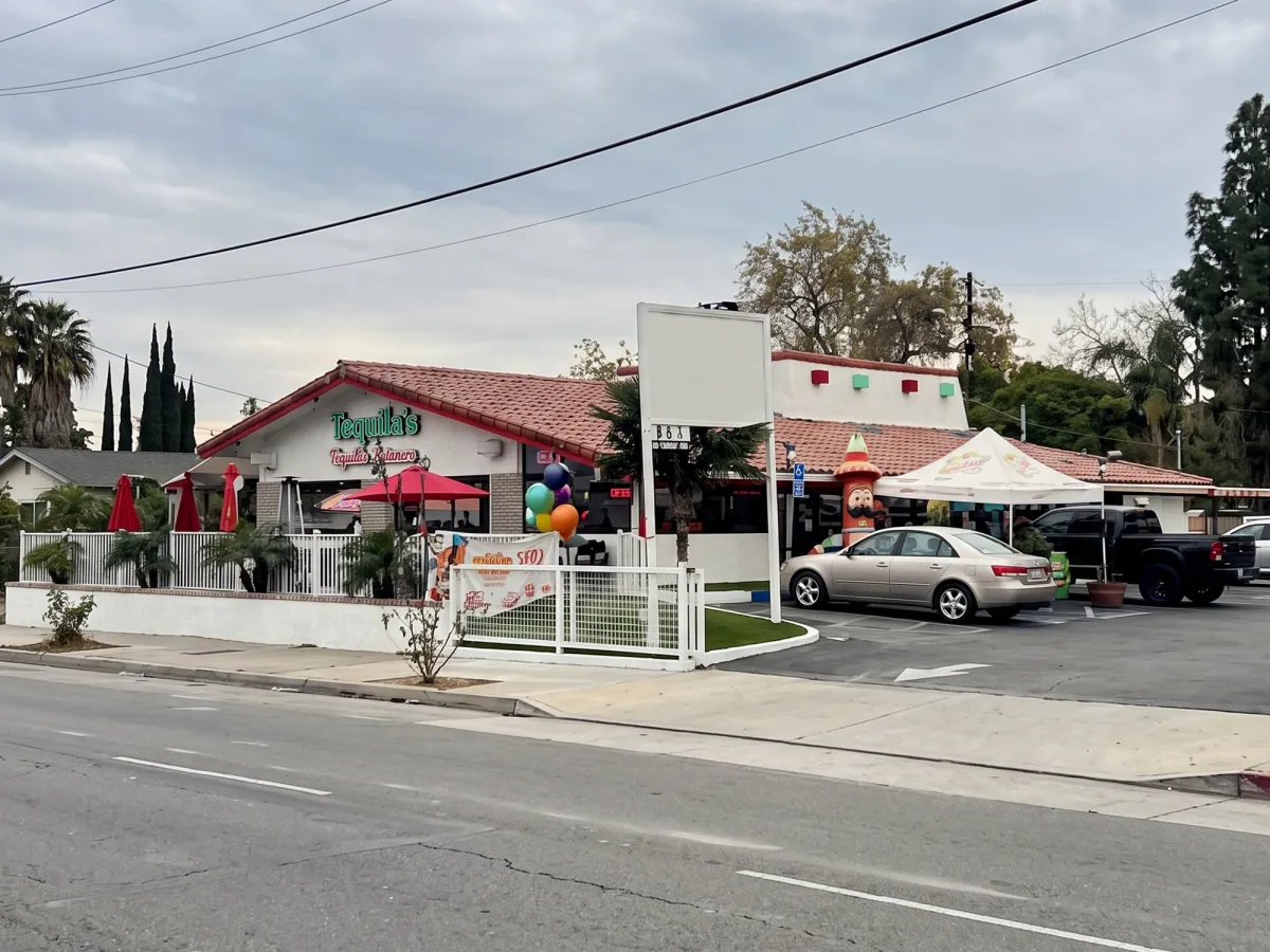 Exterior of Tequila's Botanero in San Jose